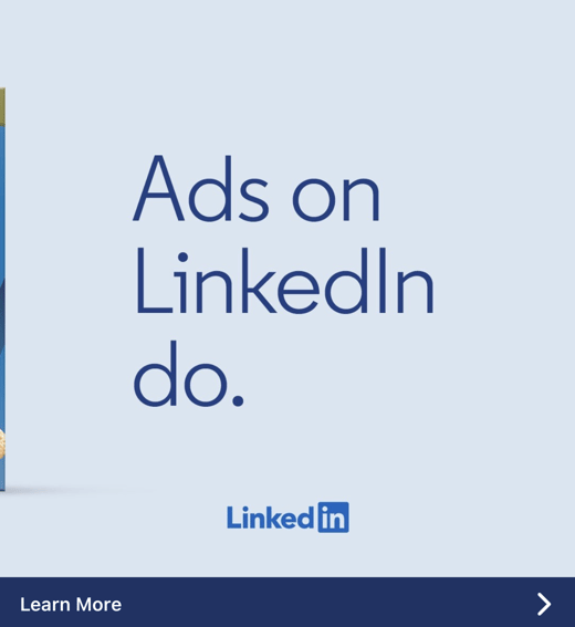 LinkedIn ad